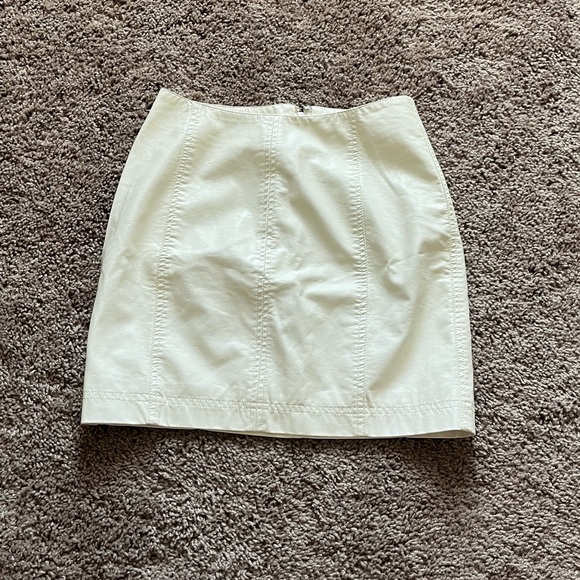 Free People Cream Skirt - Picture 2 of 3